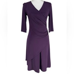 MERONA / Dark Purple Compression Dress / Small